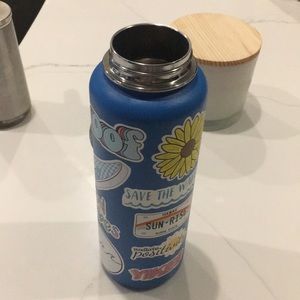 Thermoflask with cute stickers